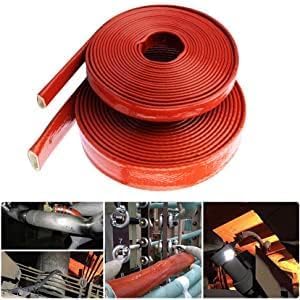 Fuel Line Heat Shield Insulation Heat Shielded Fire Thermo Armor Fire Sleeve - Image 6