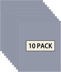 FUNKAKA Silver HTV Heat Transfer Vinyl Sheets, 10 Sheets Sticky HTV Vinyl by FUNKAKA