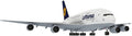 1:100 Paper A380 German Lufthansa Airlines Airplane Model Simulation Aircraft by Unknown