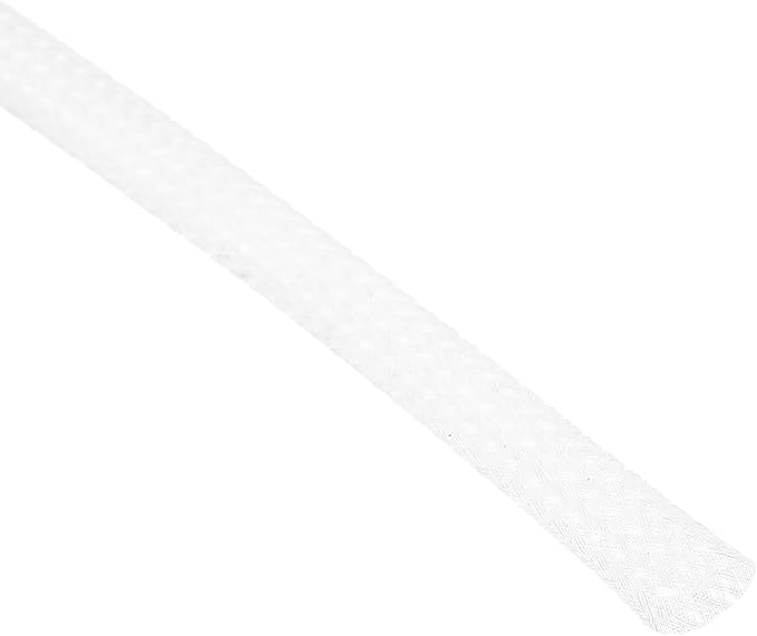 uxcell PET Expandable Sleeving 20ft 1/4" Clear Cable Management Sleeve Cord - Image 2