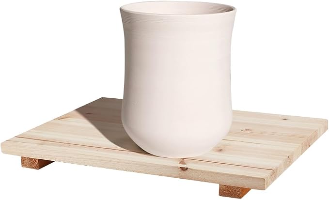 BENECREAT 11.8x15.75 Inch Clay Board Wooden Mat Mud Board, Clay Drying Board by BENECREAT