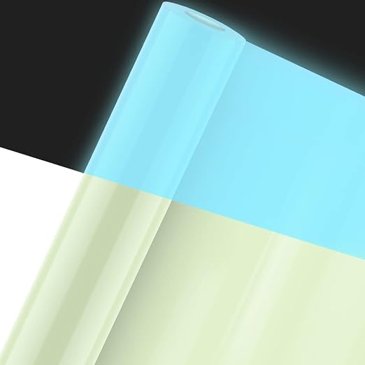 VViViD DECO65 Glow in The Dark Blue Permanent Adhesive Craft 12 Inches x 20 - Image 5