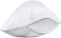 Precoco Body Pillow Pillowcase, 100% Cotton White Body Pillow Cover by Precoco