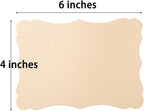 50 Pack Blank Kraft Greeting Cards, 5 Colors, 4x6IN | Thick Cardstock Paper - Image 2