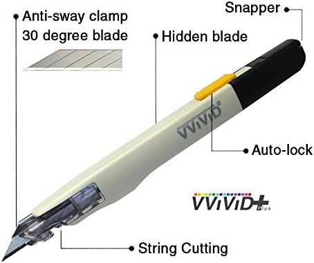 VViViD Premium Retractable Precision Balanced Multi-Use Utility Cutting Knife - Image 2