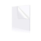 YSTIME 12" x 12" Acrylic Sheet Clear Plexiglass Sheet, Transparent Acrylic Board by YSTIME