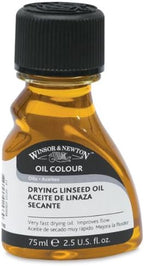 Winsor & Newton Sansodor Drying Linseed Oil, 75ml Bottle - Image 2