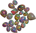 AAAA Ethiopian Opal Loose Gemstone Cabochons by GEMWORLDJAIPUR