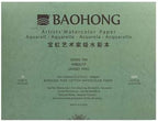 BAOHONG Artists' Watercolor Paper Block, 100% Cotton, 140LB/300GSM, Watercolor by BAOHONG