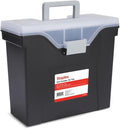 STAPLES Slim Portable File Tote, Letter Size by Staples