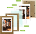 Golden State Art, 10X14 Ornate Finish Photo Frame - Image 4