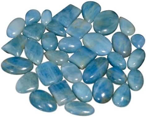Natural Loose Gemstone 5 Piece Cabochons Lot Jewelry Making Loose Gemstone by Crysmona