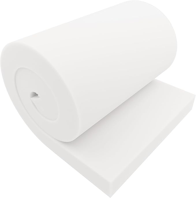 GoTo Foam 3" Height x 24" Width x 72" Length 44ILD Upholstery Cushion Made in - Image 2