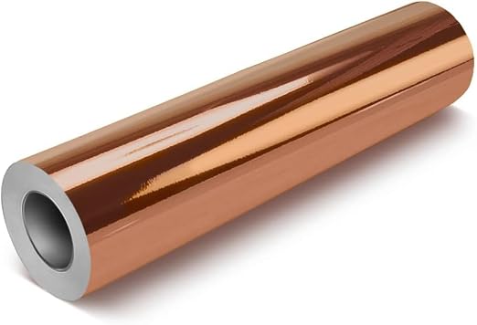 VViViD Chrome Rose Gold Gloss DECO65 Permanent Adhesive Craft Vinyl Roll by VVIVIDVINYL