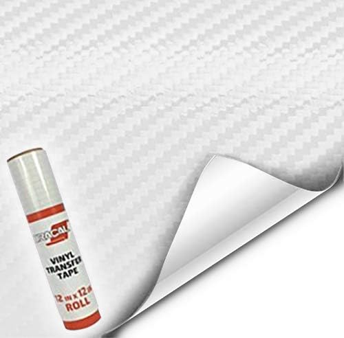 VViViD Craft 3D Carbon Fibre Textured Vinyl Sheet 1ft x 5ft by VVIVIDVINYL