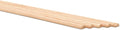 Split Oak Dowel Rods 1-inch x 36-inch, Unfinished Fluted Molding Trim by Woodpeckers