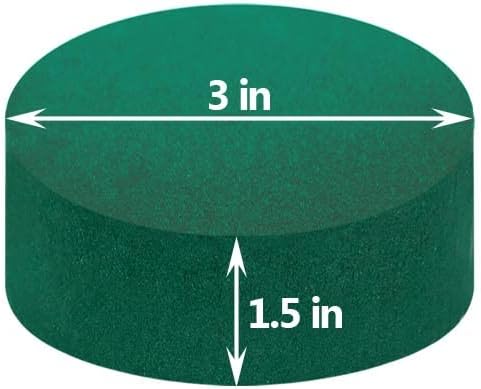 Pack of 6 FLOFARE Round Floral Foam Blocks - Image 2