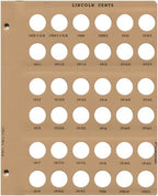 Dansco US Lincoln Cent Coin Album Two Volume Set 1909 – Date #8100 & #8104 - Image 2