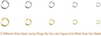 Paxcoo 1200Pcs Open Jump Rings and Lobster Clasps Jewelry Findings Kit - Image 3
