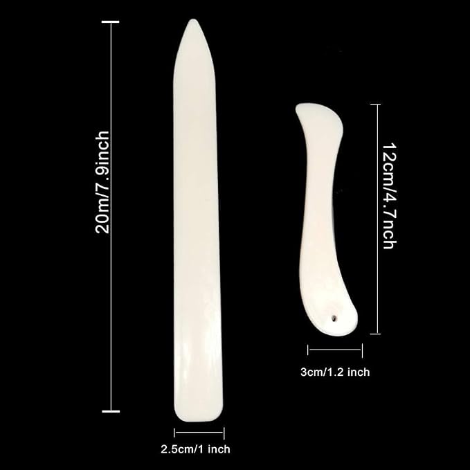 Premium Folder Paper Creaser Set Folding Scoring Burnishing Crafting - Image 4