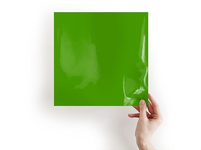 3M 7125 Scotchcal Thick Graphic Cast Film in Apple Green 196-12" x 10ft - Image 2
