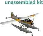 1:32 CAN DHC-2 Beaver Float Seaplane 3D Paper Model Simulation Aircraft Model - Image 3