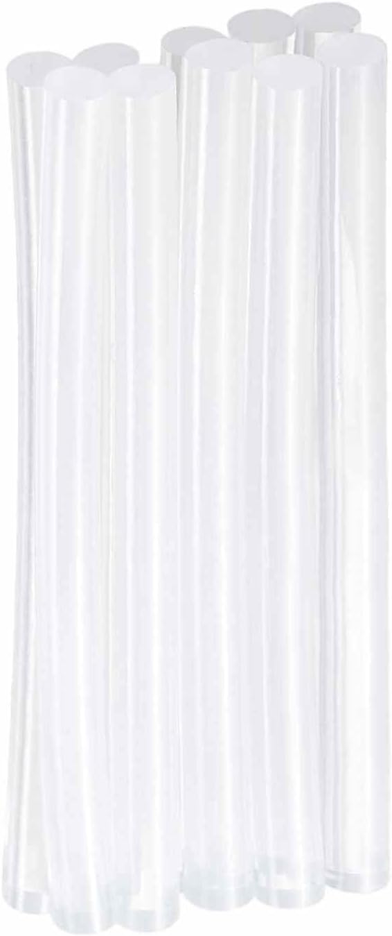 HARFINGTON 10pcs Hot Glue Sticks 0.28" Dia x 3.94" Long EVA Mini Hot Melt by HARFINGTON