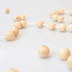 300pcs 10MM Wood Beads Natural Unfinished Round Wooden Loose Beads Wood Spacer - Image 6