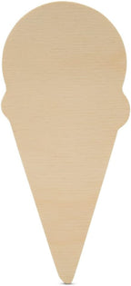 Ice Cream Tiered Tray Decor 5-inch x 2-1/4-inch, Spring Tier Tray Decor by Woodpeckers