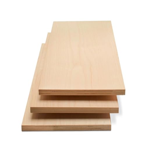 Baltic Birch Plywood 18 x 24 x 1/2 Inch - 12 mm Craft Wood by Woodpeckers