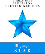 Precision Wool Felting Needles | 38 Gauge Star | Made in Germany by - Image 3
