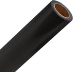 FUNKAKA Heat Transfer Vinyl Reflective Black HTV Roll, Reflective HTV Vinyl by FUNKAKA