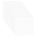 BENECREAT 10 Sheet 12x12inch Double Sided Adhesive Foam Sheets, 1mm Thick White by BENECREAT