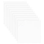 BENECREAT 10 Sheet 12x12inch Double Sided Adhesive Foam Sheets, 1mm Thick White by BENECREAT