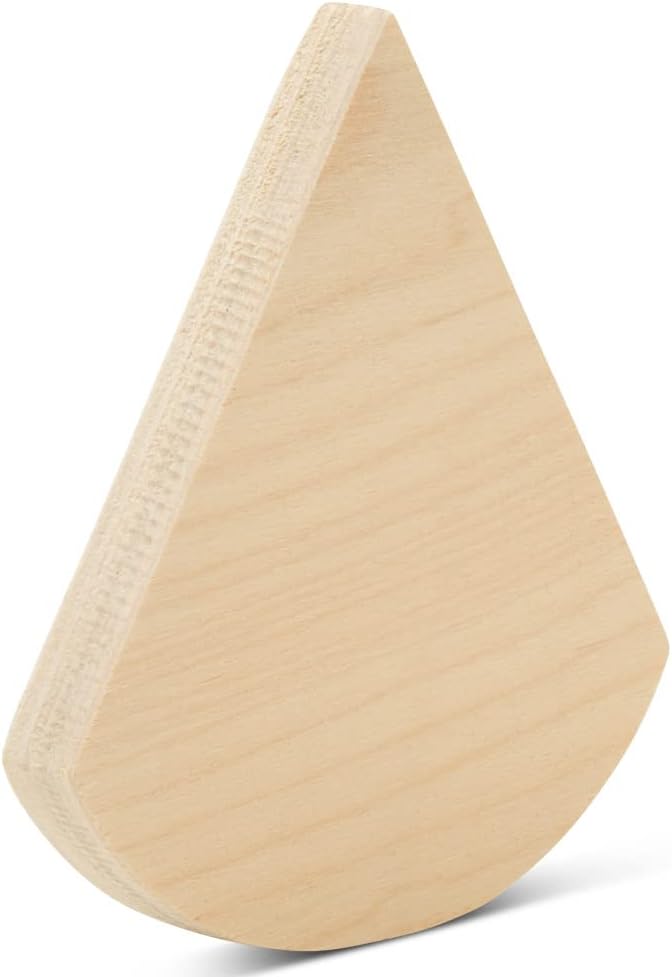 Blank Pie Slice Tiered Tray Decor 4-1/4-inch x 4-inch, by Woodpeckers - Image 4