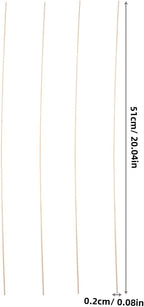 Kisangel Bamboo Kite Support Sticks 20Pcs 20.07In Lightweight Flexible Dowels - Image 2