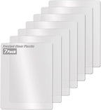 Fotouzy Plastic Cutting Board Set of 7, Frosted Clear Flexible Cutting Mats by Fotouzy