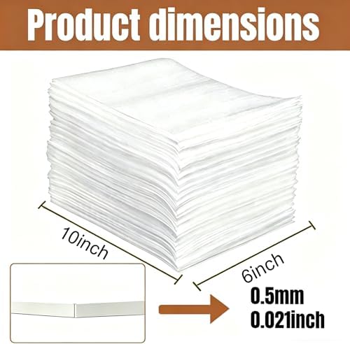 100 Pack 6'' x10'' 0.5MM Cushion Foam Pouches - Image 2
