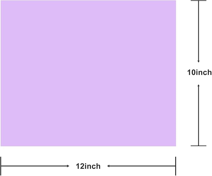 3D Puff Vinyl Heat Transfer 3 Sheets 12"x10"-Light Purple | Heat Transfer Puff - Image 2