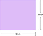 3D Puff Vinyl Heat Transfer 3 Sheets 12"x10"-Light Purple | Heat Transfer Puff - Image 2
