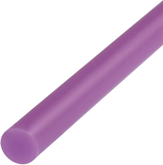uxcell Mini Hot Glue Sticks for Glue Gun 7mm x 100mm Purple 12pcs - Image 3