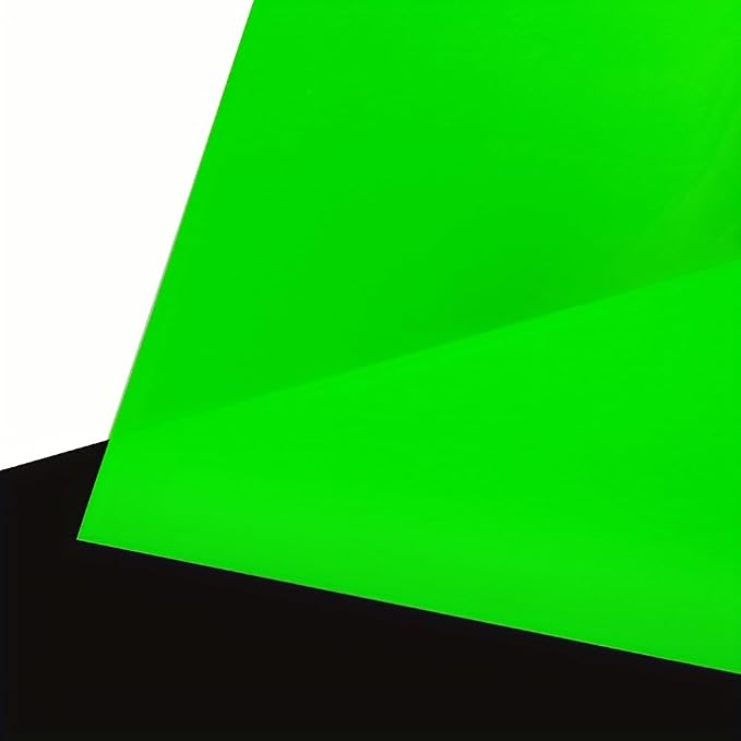 Fluorescent Glow in Dark HTV, Luminous Heat Transfer Lettering Film Glow in The - Image 5