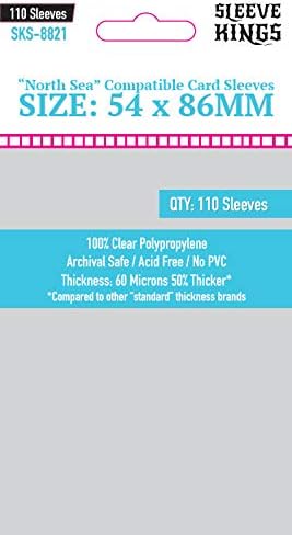 Sleeve Kings North Sea Compatible Sleeves 54 X 86 mm - Image 2