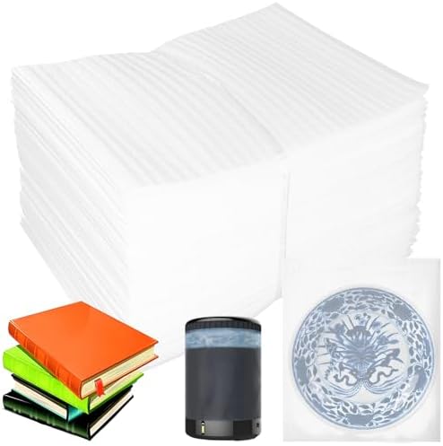 50 Pack 12'' x14'' 1MM Cushion Foam Pouches by High-PQ