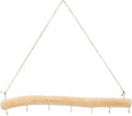 15 Inch 7 Hook Driftwood Wall Hanging Wooden Wall Hooks Decor Natural Wood by SOFPLATE
