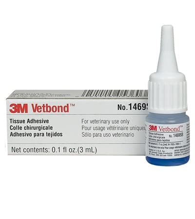 3M Vetbond Tissue Adhesive 0.1 oz – Fast-Acting Veterinary Wound Glue - Image 5