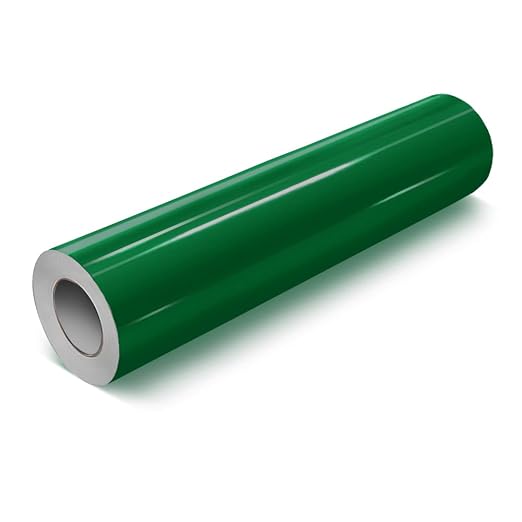 VViViD DECO65 Dark Green Gloss Permanent Adhesive Craft Vinyl by VVIVIDVINYL