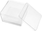 Transparent Insect Specimen Box 3.54X3.54X2.16In Mini Display Case Clear Cube by SKISUNO