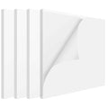 PINGEUI 4 Pack 12 x 12 x 3/8 Inch Clear Acrylic Plexiglass Sheets, Durable by PINGEUI