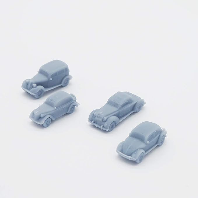 Outland Models Model Railroad Vintage Classic City Autos Cars Set 1:150 Scale N by OutlandModelsOfficial